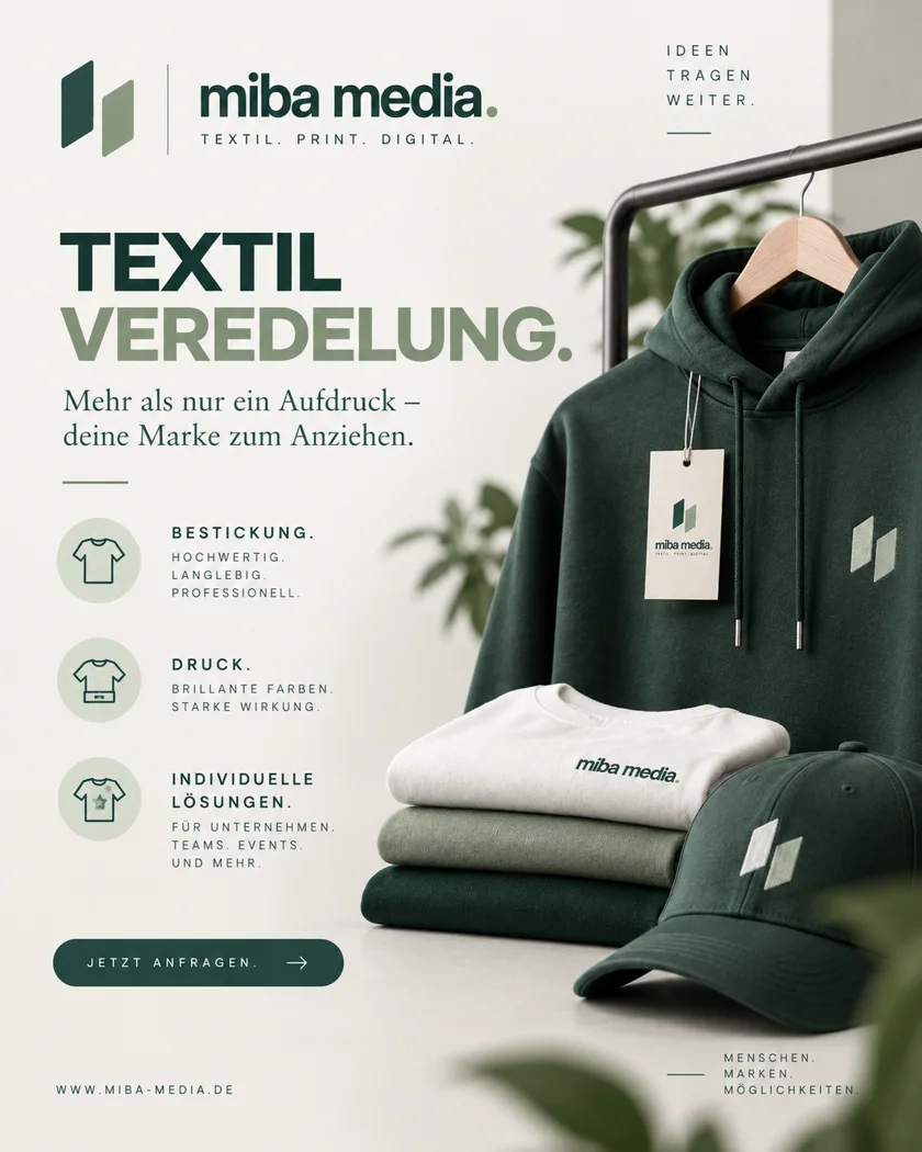 Textilien mit Markenauftritt